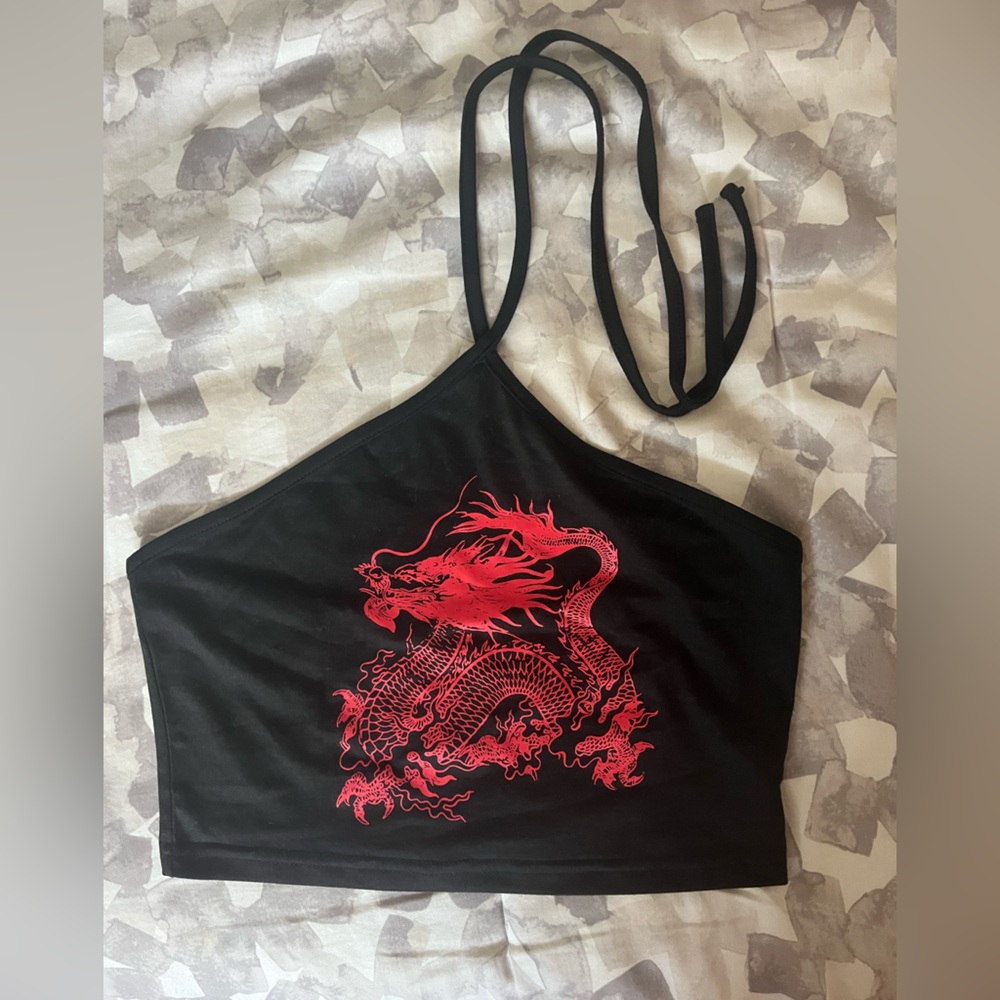 Dragon crop from boutique